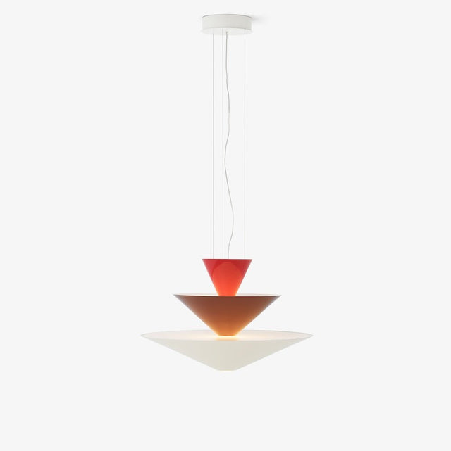 LN14 Gio Pendelleuchte Rot/Burgunderrot 60 cm - &Tradition - DesignWe.Love