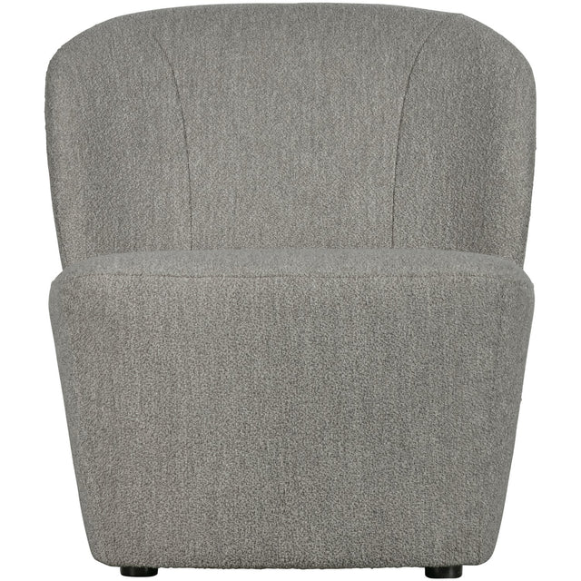 Lofty Sessel Stoff Bouclé Grau - VT Wonen - DesignWe.Love