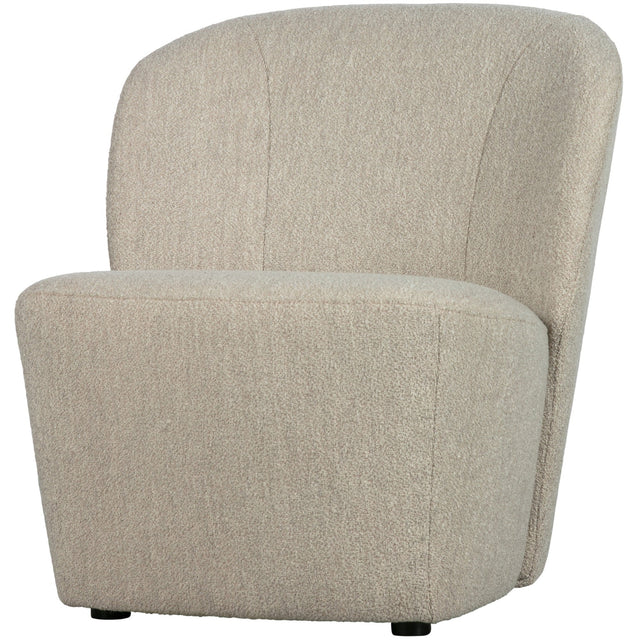 Lofty Sessel Stoff Bouclé Naturel - VT Wonen - DesignWe.Love