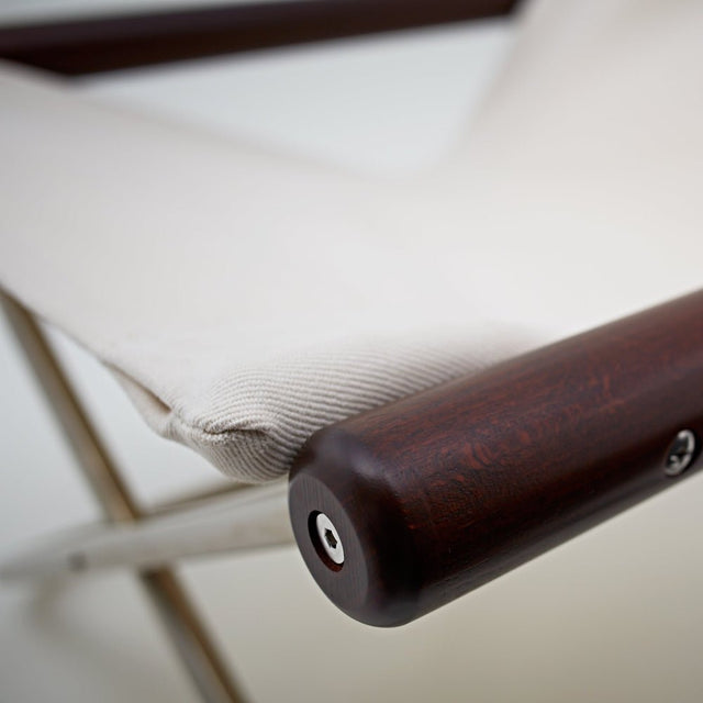 Nychair X Loungesessel Weiß Dunkelbraun – designwe.love