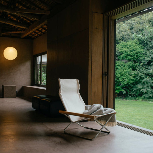 Nychair X Loungesessel Weiß Natur – designwe.love