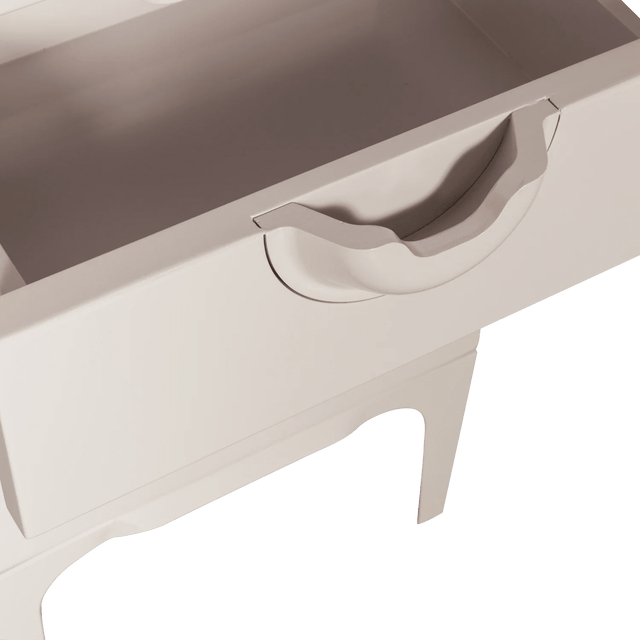 Merge Kommode mit vier Schubladen Greige - Woood - DesignWe.Love