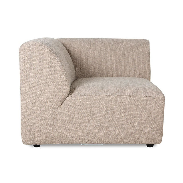 Modulares Sofa Element Jax Boucle Taupe - HK Living - DesignWe.Love
