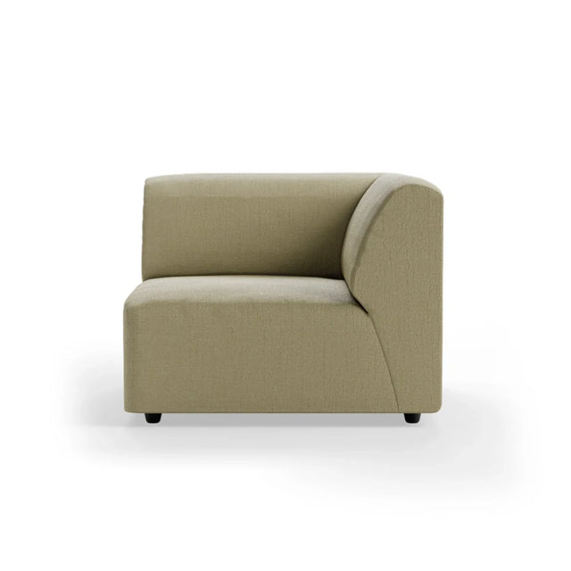 HKliving Jax Couch Modulsofa Ecke Rechts in Knotted Sage, Freisteller