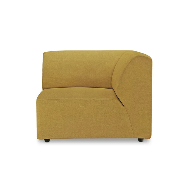 HKliving Jax Couch Modulsofa Ecke Rechts in Linen Burnt Ochre, Freisteller