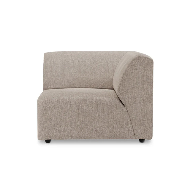 HKliving Jax Couch Modulsofa Ecke Rechts in Sneak Beige, Freisteller