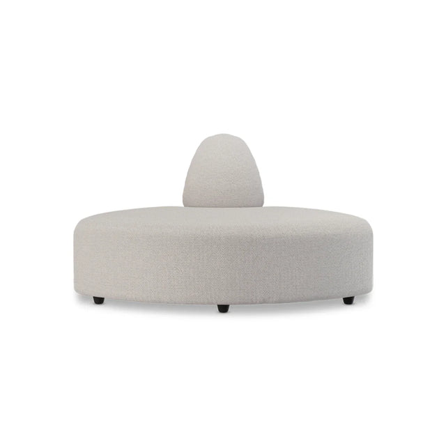 HKliving Jax Couch Modulsofa Halbrund in Cosy Beige, Freisteller