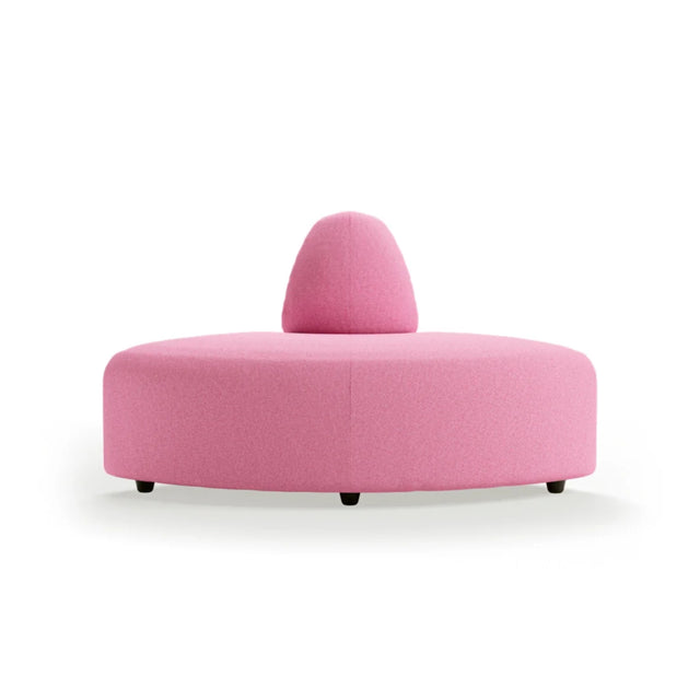 HKliving Jax Couch Modulsofa Halbrund in Cotton Candy, Freisteller