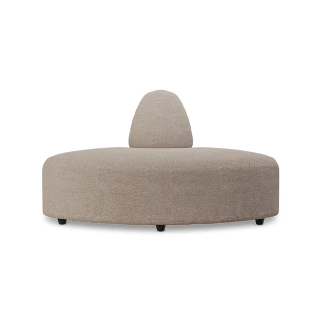 HKliving Jax Couch Modulsofa Halbrund in Sneak Beige, Freisteller