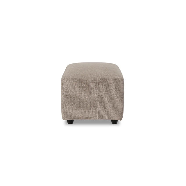 HKliving Jax Couch Modulsofa Hocker klein in Sneak Beige, Freisteller