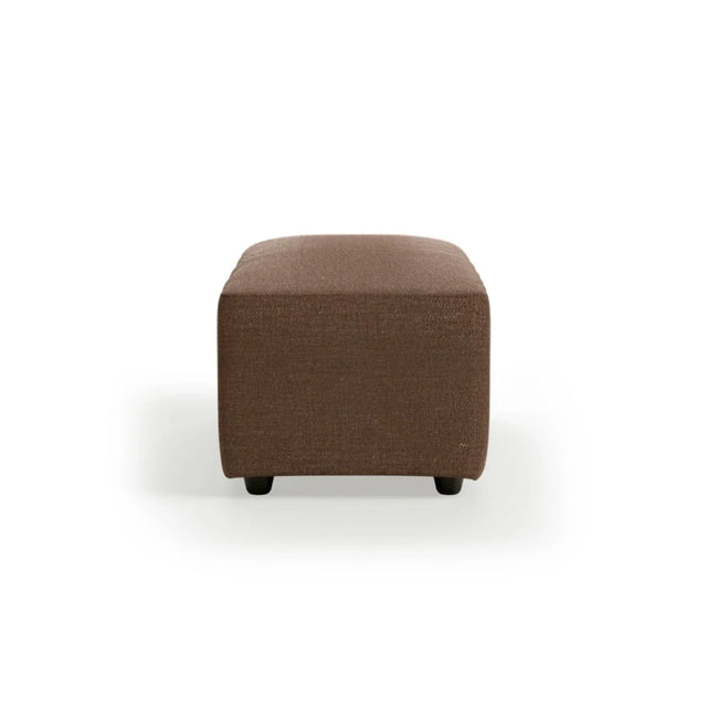 HKliving Jax Couch Modulsofa Hocker klein in Whisper Quicksand, Freisteller
