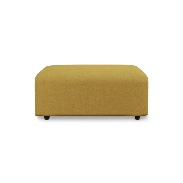 HKliving Jax Couch Modulsofa Hocker in Linen Burnt Ochre, Freisteller