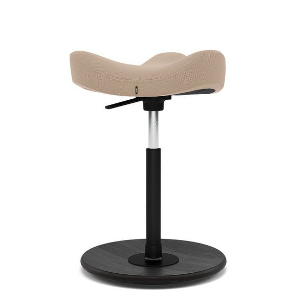 Move Sattelhocker Basis Schwarz Stoff Tonal - Varier Furniture - DesignWe.Love