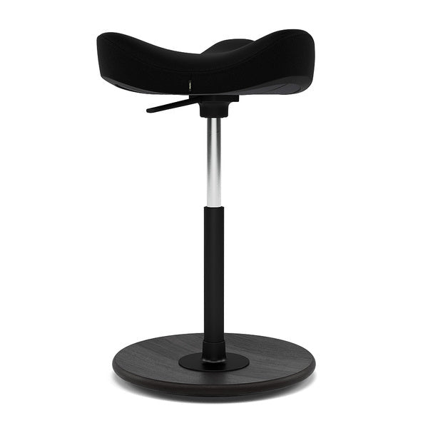 Move Sattelhocker Basis Schwarz Stoff Tonal - Varier Furniture - DesignWe.Love