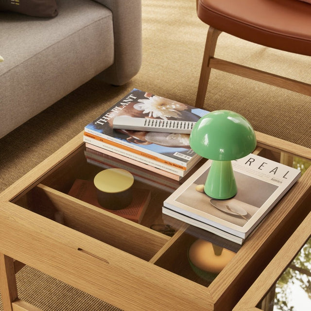 Mush tragbare Akkuleuchte Grün - Hübsch Interior - DesignWe.Love