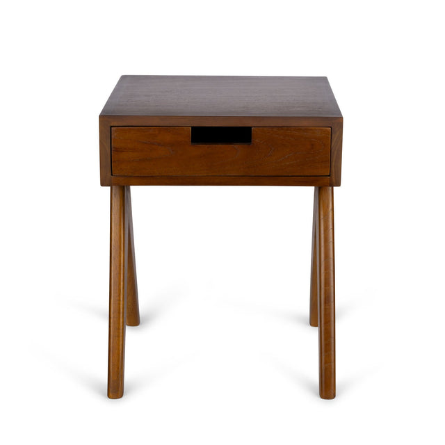Nachttisch mit Schublade Dunkelbraun - Detjer - DesignWe.Love