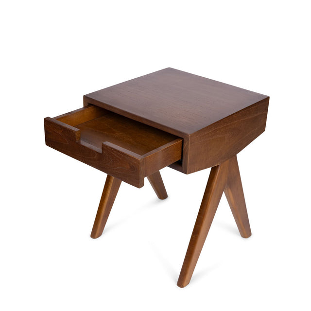 Nachttisch mit Schublade Dunkelbraun - Detjer - DesignWe.Love