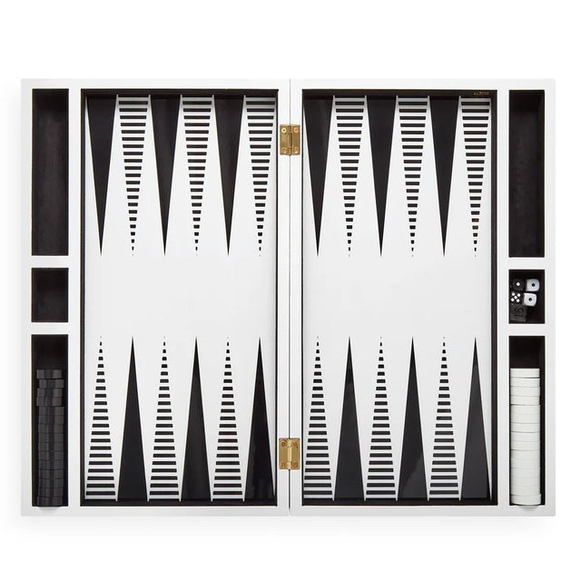Op Art Backgammon Set Spiel - Jonathan Adler - DesignWe.Love