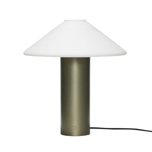 Orbit Tischlampe Dunkelgrün - Hübsch - DesignWe.Love