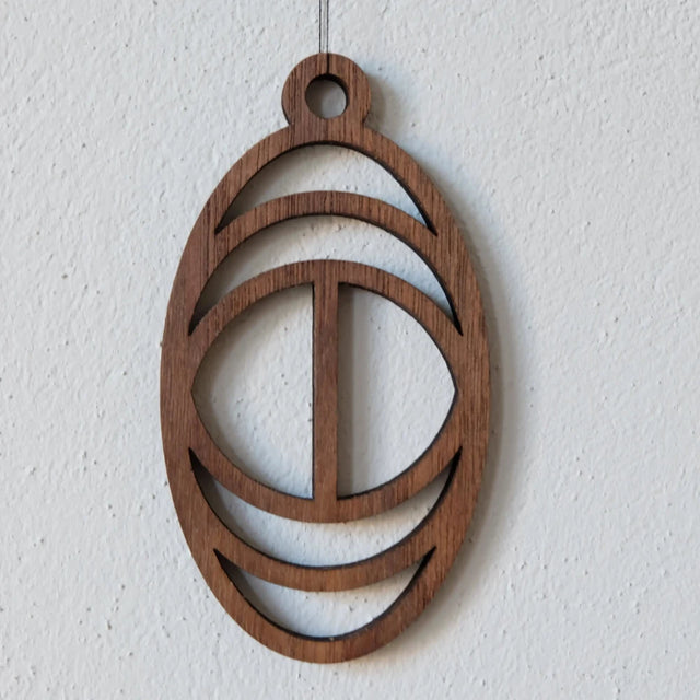Oster Ornamente (5er Set) - Osterschmuck aus Holz - DesignWe.Love