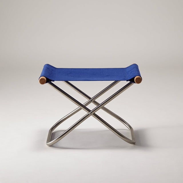 Nychair X Ottoman Blau Natur – designwe.love