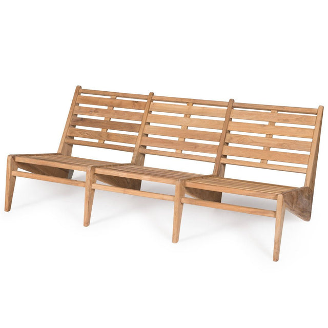 Outdoor Loungesofa Kangaroo 3 - Sitzer Teakholz - Detjer - DesignWe.Love