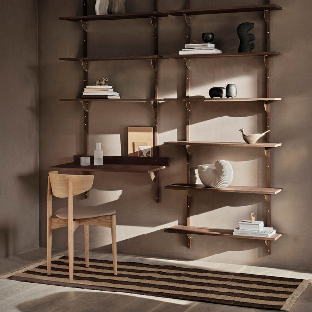 Outdoor Teppich Ives Chocolate 80x140 - ferm LIVING - DesignWe.Love