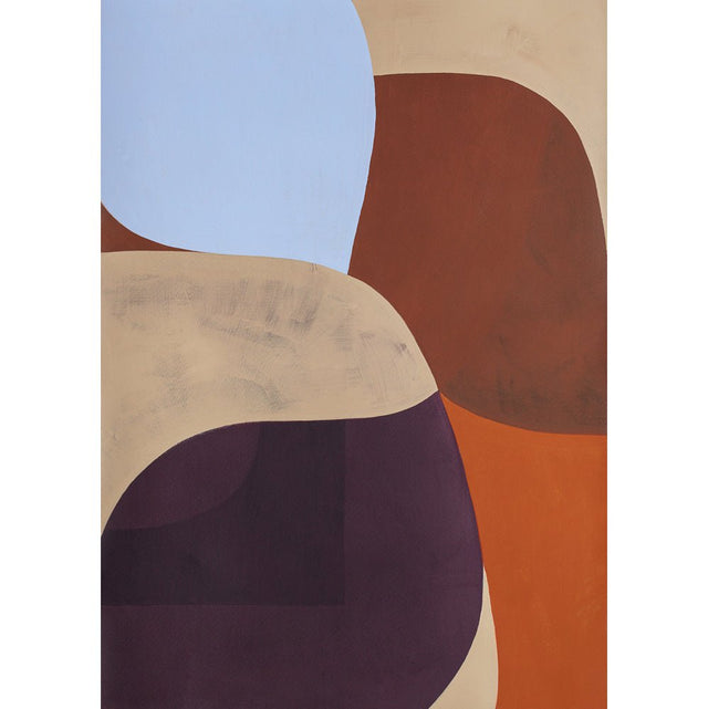 Painted Shapes 02 Kunstdruck Berit Mogensen Lopez - Paper Collective - DesignWe.Love