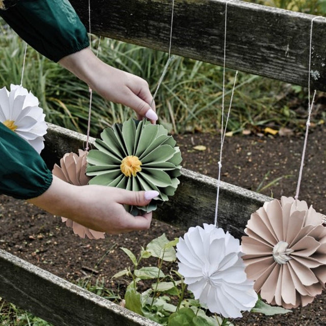 Papierblume Blomsterhult Apricot - DesignWe.Love
