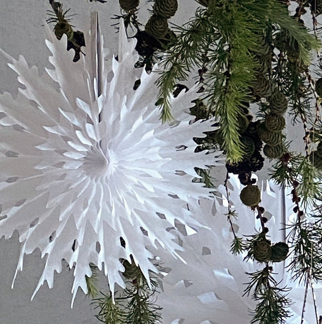 Papierstern Schnee weiß - House Doctor - DesignWe.Love