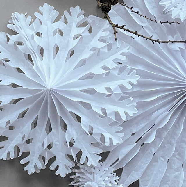Papierstern Schnee weiß - House Doctor - DesignWe.Love