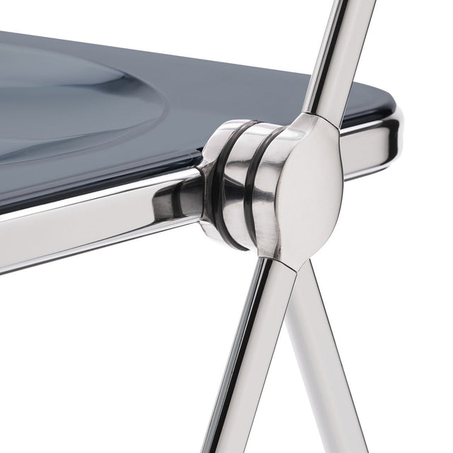 Plia Klappstuhl Chrom Smoky Black - Anonima Castelli - DesignWe.Love