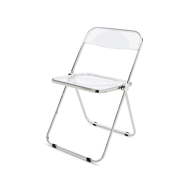 Plia Klappstuhl Chrom transparent - Anonima Castelli - DesignWe.Love