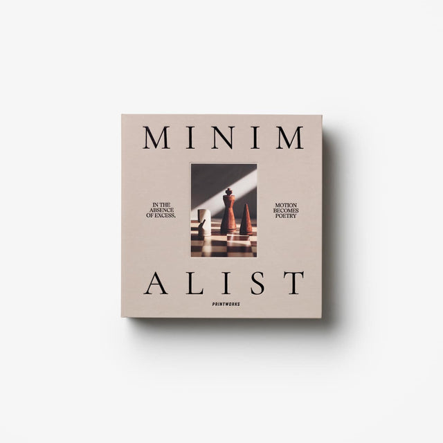 The MInimalist Schachspiel von Printworks – Verpackung