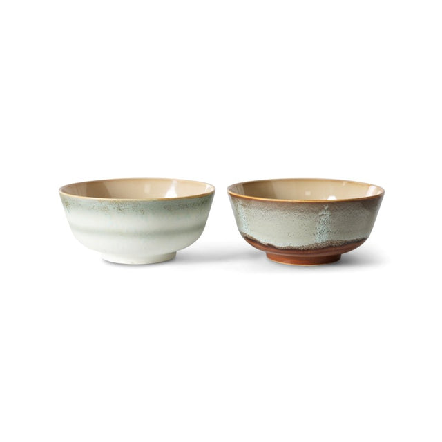 Ramen Schale 2er - Set Verge - 70s Ceramics - HK Living - DesignWe.Love