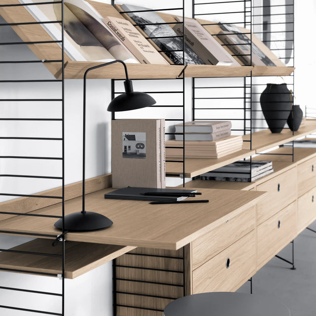 Regalboden 3er Set 58x20cm Eiche – String Furniture