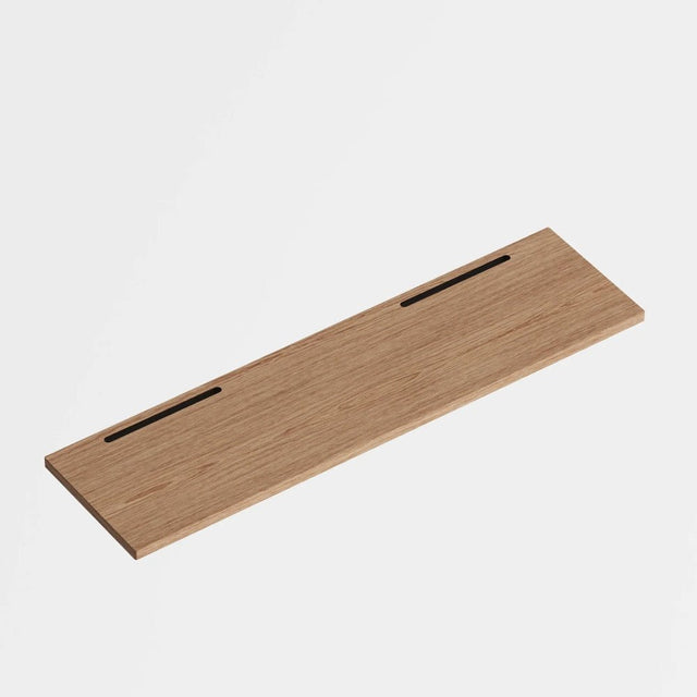 Regalbrett für TV - Ständer, Eichenholz Natur - JALG - DesignWe.Love