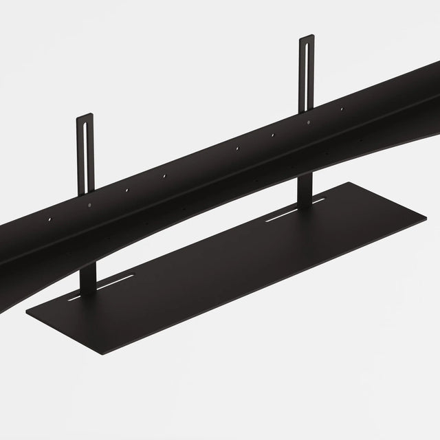 Regalbrett für TV - Ständer, Metall Schwarz - JALG - DesignWe.Love