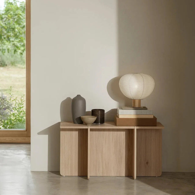 Reispapier - Tischleuchte KAMI Größe S - blomus - DesignWe.Love