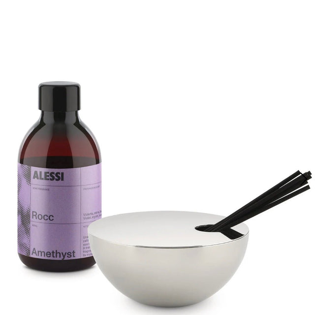 Rocc Amethyst Raumduft Diffuser mit Stäbchen - Alessi - DesignWe.Love