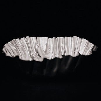 Schale Tydra Bowl Large Edelstahl - ferm LIVING - DesignWe.Love