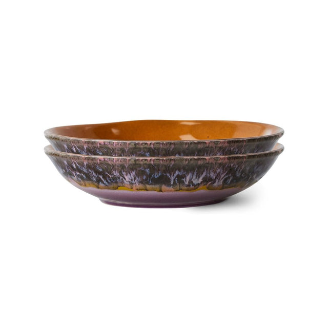 Schalen 2er - Set Curry Bowls Daybreak - 70s Ceramics - HK Living - DesignWe.Love