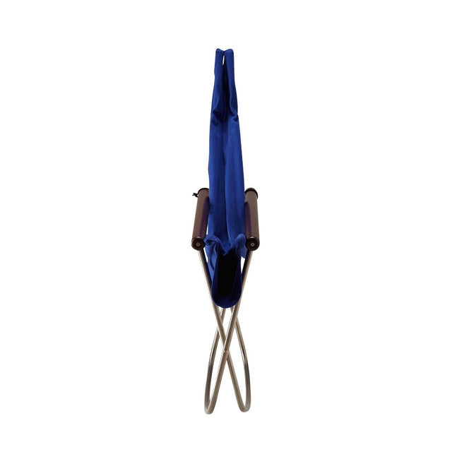 Nychair X Rocking Schaukelstuhl Blau Dunkelbraun – designwe.love