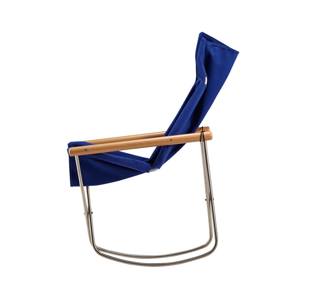 Nychair X Rocking Schaukelstuhl Blau Natur – designwe.love