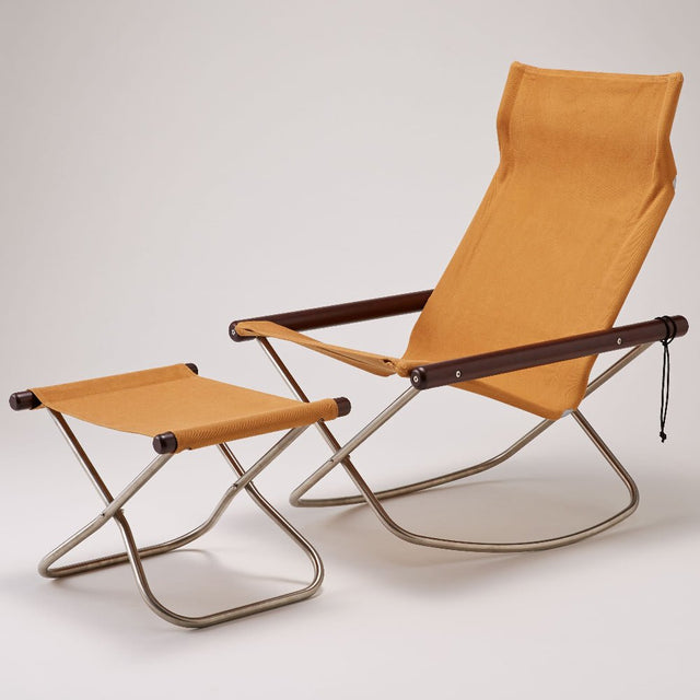 Nychair X Rocking Schaukelstuhl Camel Dunkelbraun – designwe.love