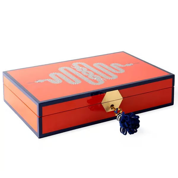 Schmuckkasten Snake Laquer Jewelry Box - Jonathan Adler