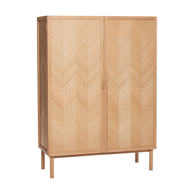 Schrank Herringbone Naturfarben - Hübsch - DesignWe.Love