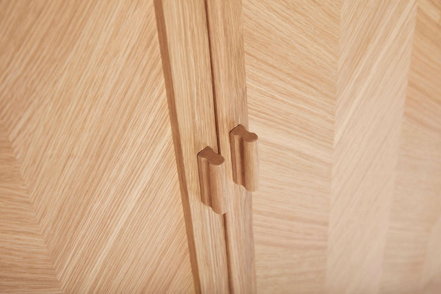 Schrank Herringbone Naturfarben - Hübsch - DesignWe.Love