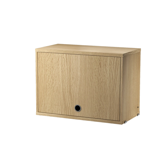 Schrank mit Klapptür 58x30cm Eiche – String Furniture
