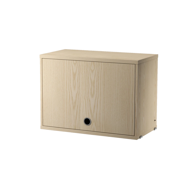 Schrank mit Klapptür 58x30cm Esche – String Furniture
